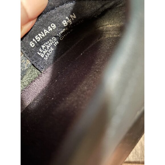 Naturalizer Slip On Black Leather Loafers Sz 8.5 Comfort Career Business Casual - Picture 5 of 9